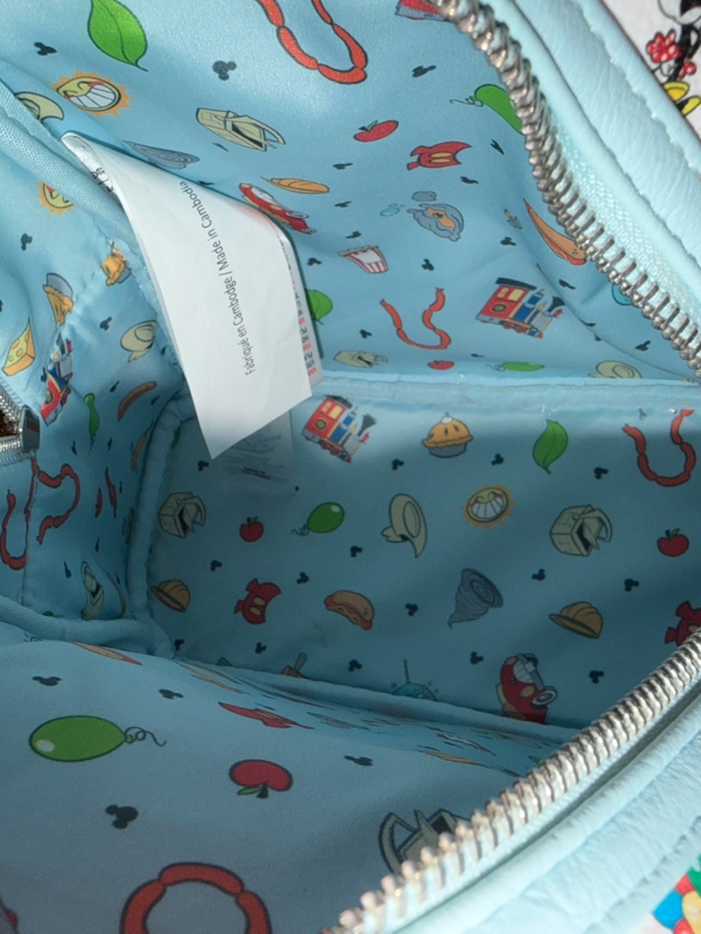 Disney Loungefly Mickey & Minnie Runaway Railway Mini Backpack - Picture 7 of 9